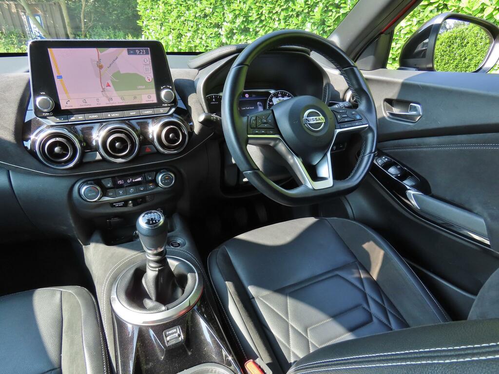 Nissan Juke 1.0 Dig-t Tekna Suv Euro 6 Ss LV70YOW Red #3
