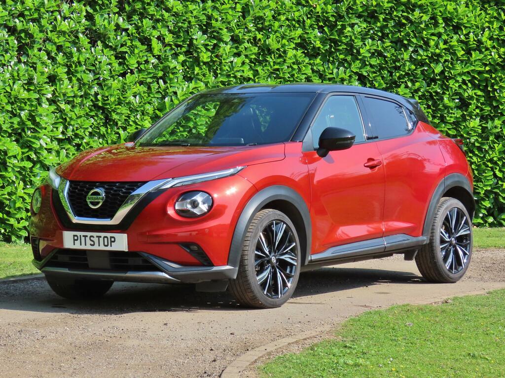 Nissan Juke 1.0 Dig-t Tekna Suv Euro 6 Ss LV70YOW Red #2