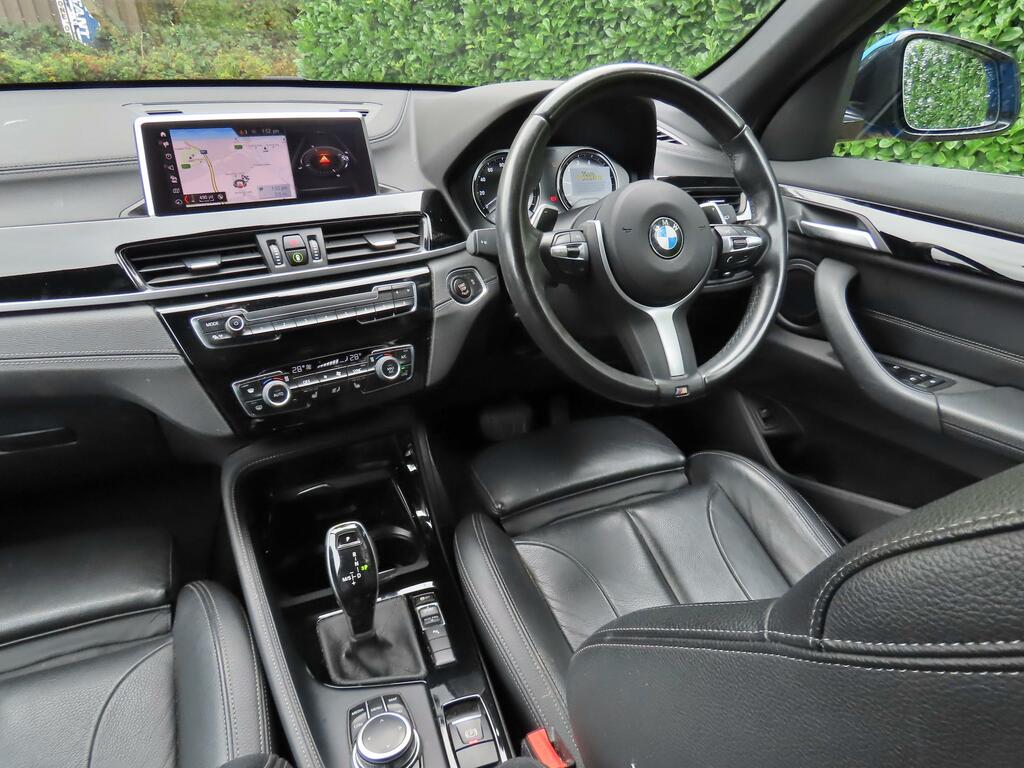 BMW X1 2.0 20I Gpf M Sport Suv Dct Sdrive Euro RV69OFP Blue #3