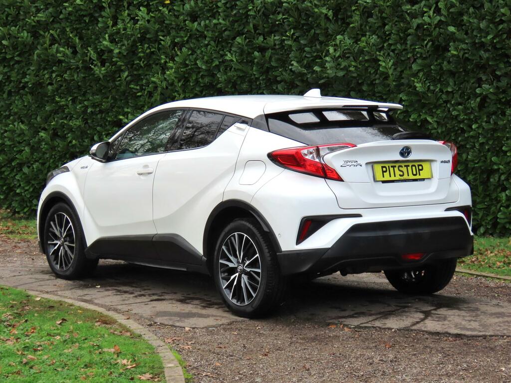 Toyota C-Hr 1.8 Vvt-h Excel Suv Hybrid Cvt Euro 6 White #5