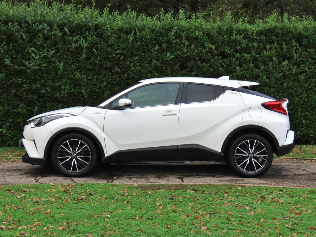 Toyota C-Hr 1.8 Vvt-h Excel Suv Hybrid Cvt Euro 6 White #4