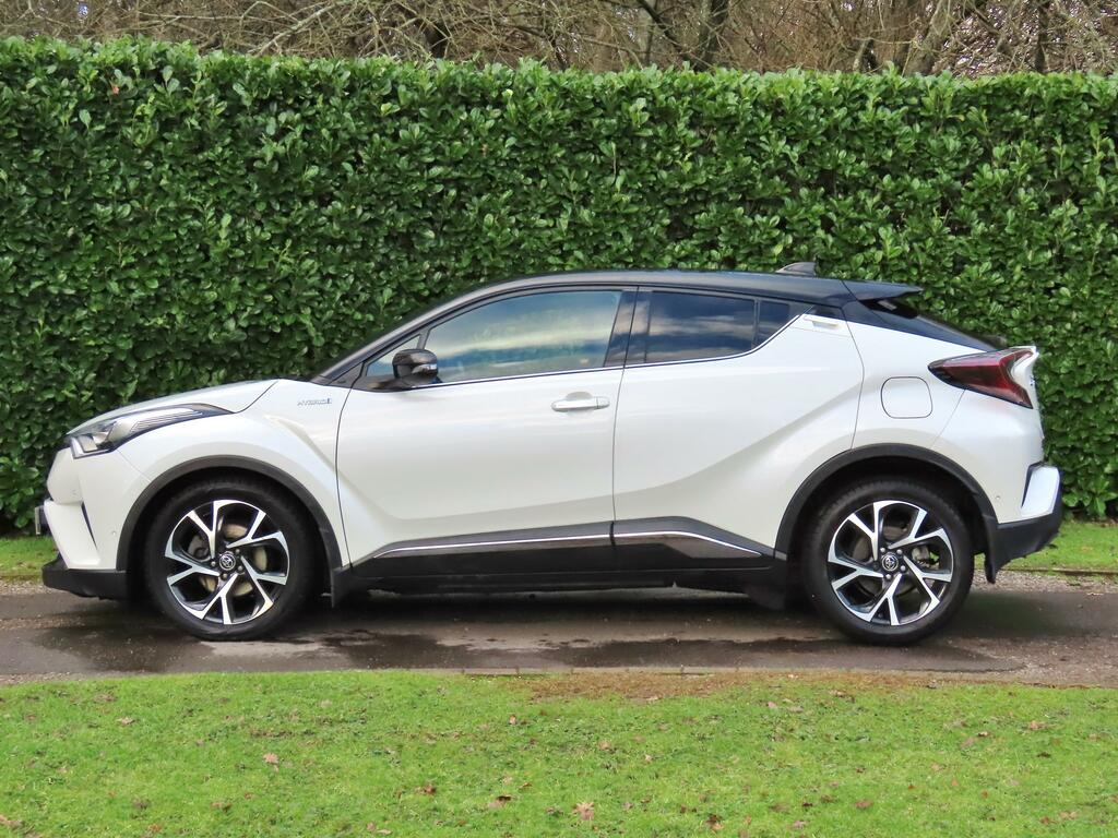 Toyota C-Hr 1.8 Vvt-h Dynamic Suv Hybrid Cvt Euro 6 GJ17XXB White #4