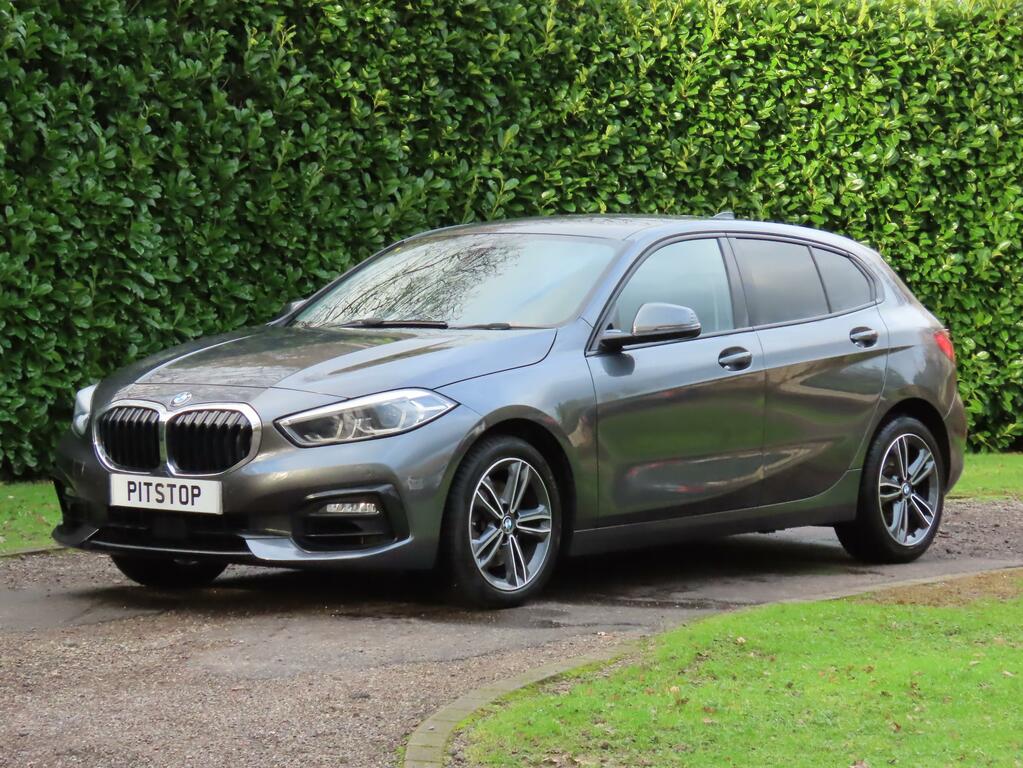 BMW 1 Series 1.5 118I Sport Hatchback Euro 6 YB69DWJ Grey #2