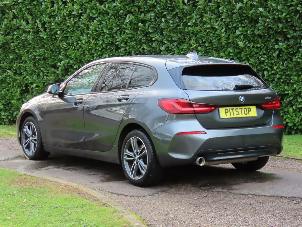 BMW 1 Series 1.5 118I Sport Hatchback Euro 6 YB69DWJ Grey #5