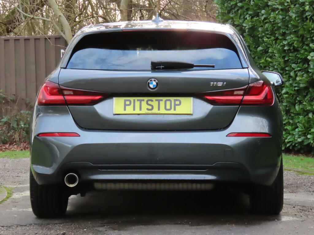 BMW 1 Series 1.5 118I Sport Hatchback Euro 6 YB69DWJ Grey #6