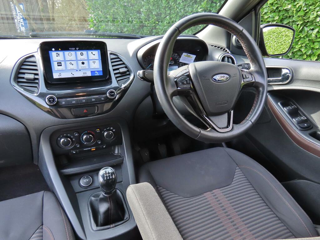 Ford KA+ 1.2 Ti-vct Active Hatchback Euro YK68JBF Black #3