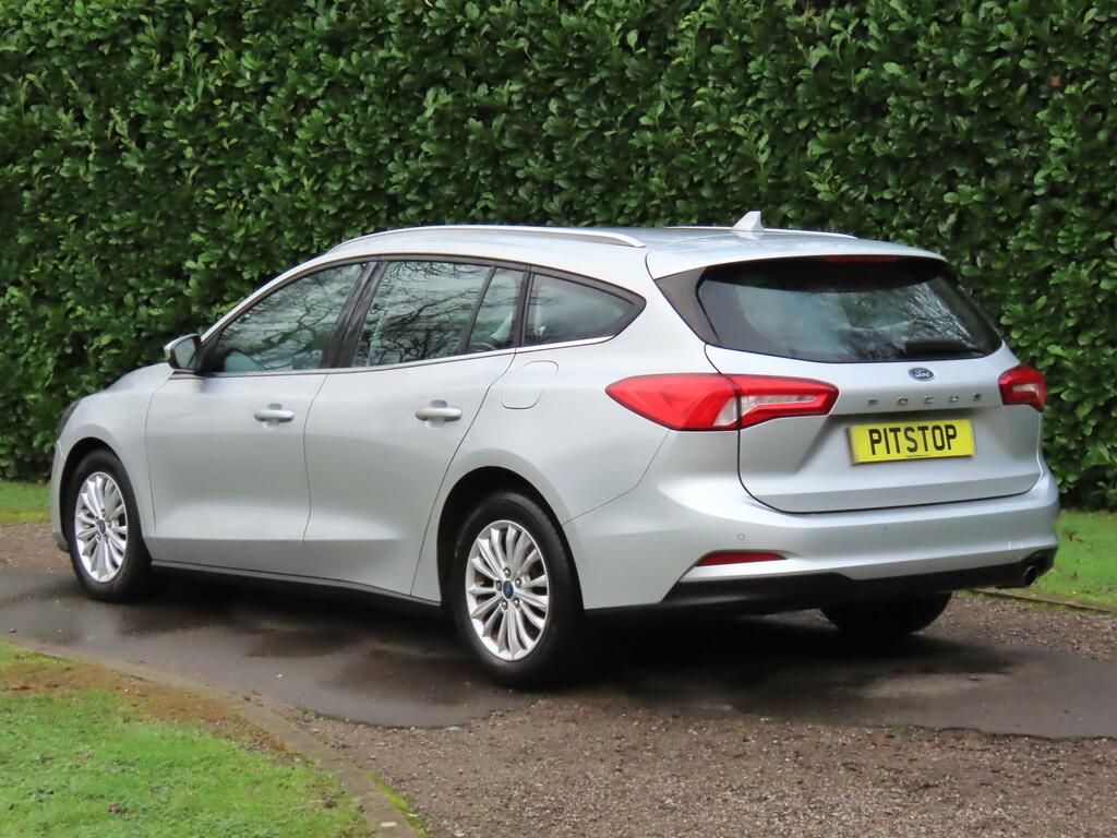Ford Focus 1.5 Ecoblue Titanium Estate Euro RV69JCY Silver #5