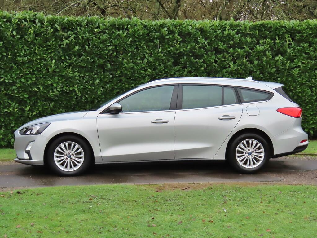 Ford Focus 1.5 Ecoblue Titanium Estate Euro RV69JCY Silver #4