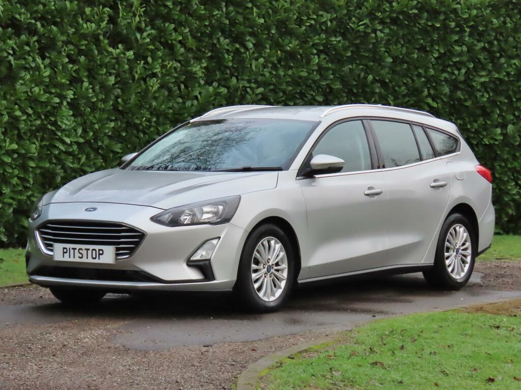 Ford Focus 1.5 Ecoblue Titanium Estate Euro RV69JCY Silver #2