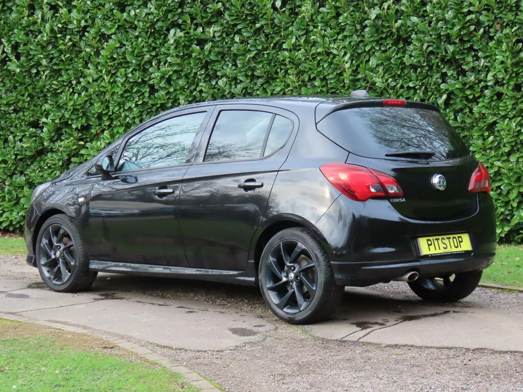 Vauxhall Corsa 1.4I Sri VX Line Nav Black Hatchback Ma DS69JTZ Black #5