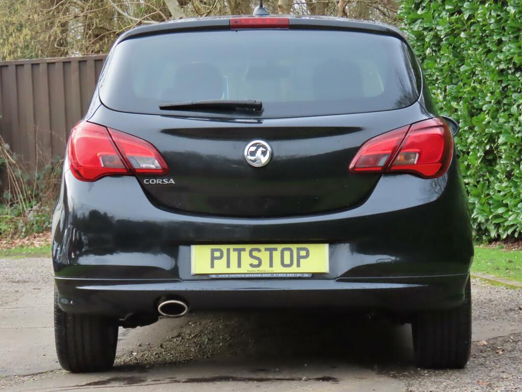 Vauxhall Corsa 1.4I Sri VX Line Nav Black Hatchback Ma DS69JTZ Black #6