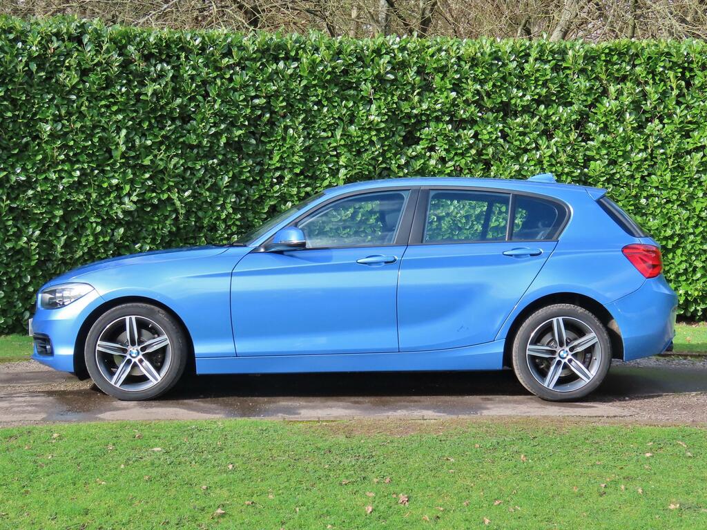BMW 1 Series 2.0 120I Sport Hatchback Euro 6 S Blue #4
