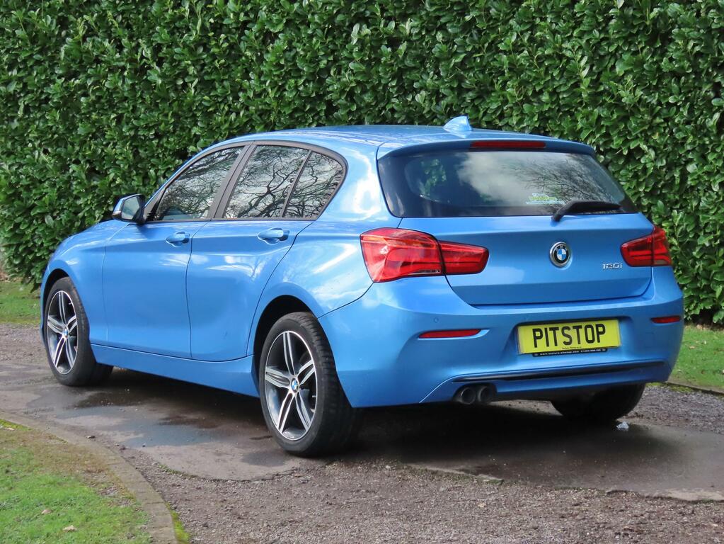 BMW 1 Series 2.0 120I Sport Hatchback Euro 6 S Blue #5