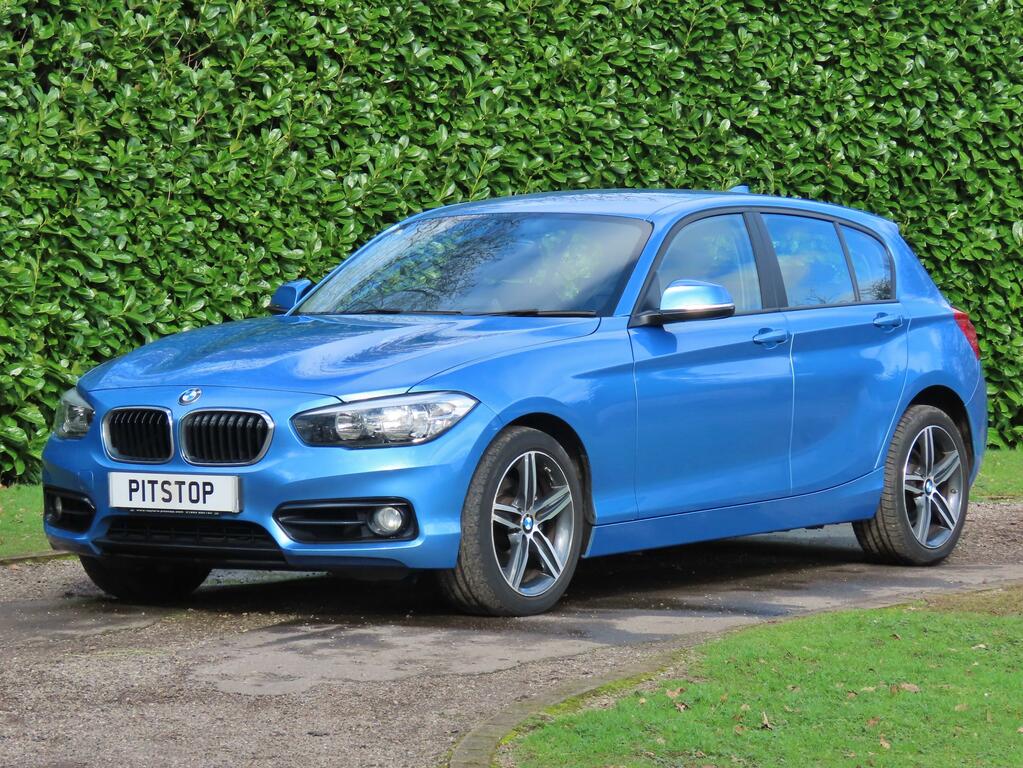 BMW 1 Series 2.0 120I Sport Hatchback Euro 6 S Blue #2