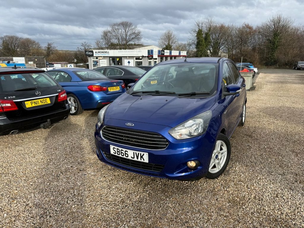Ford KA+ 1.2L Zetec Blue