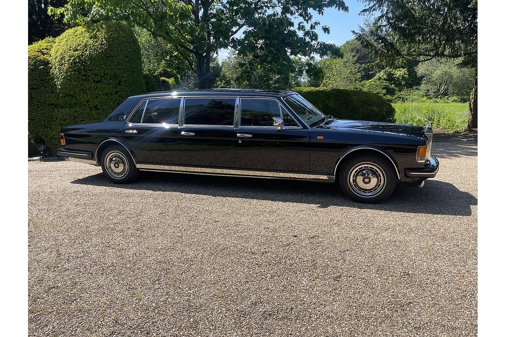 Rolls-Royce Silver Spirit 6Dr Stretch Limo U233 Black #5