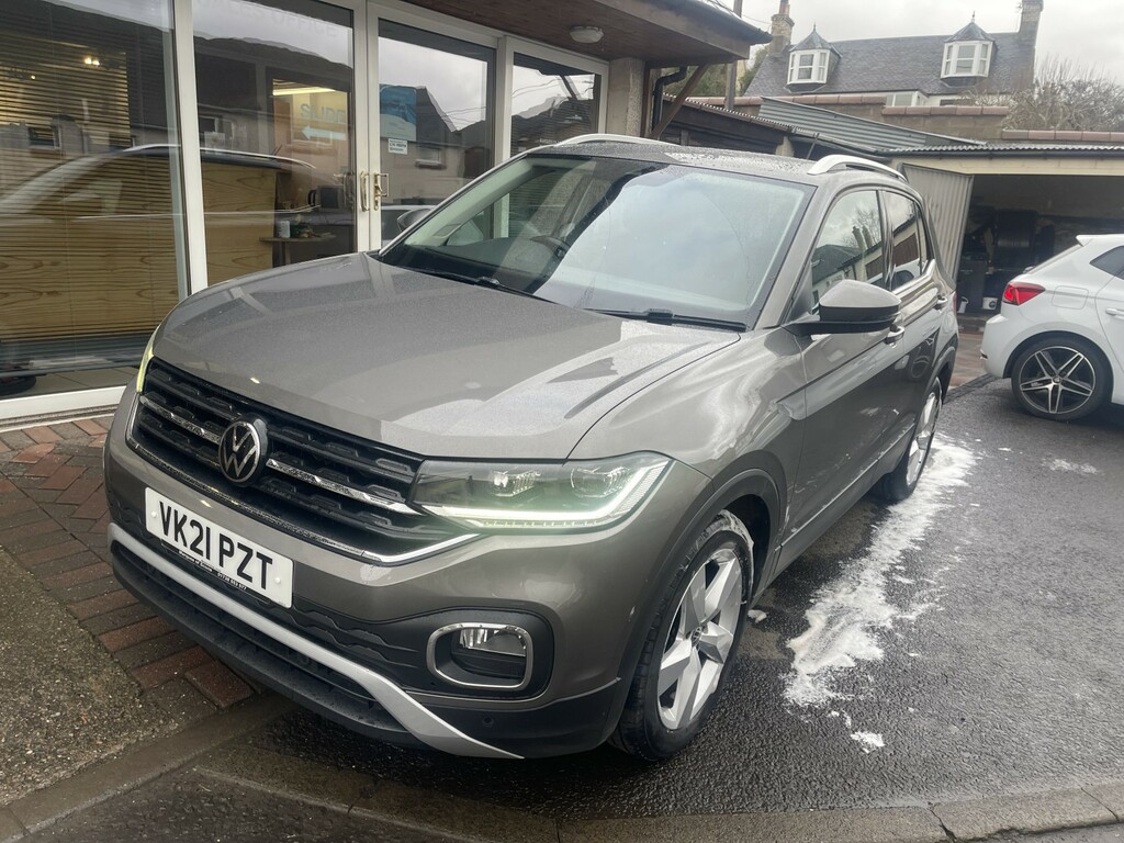 Volkswagen T-Cross Suv 1.0 Tsi Sel 2021 VK21PZT Grey #2