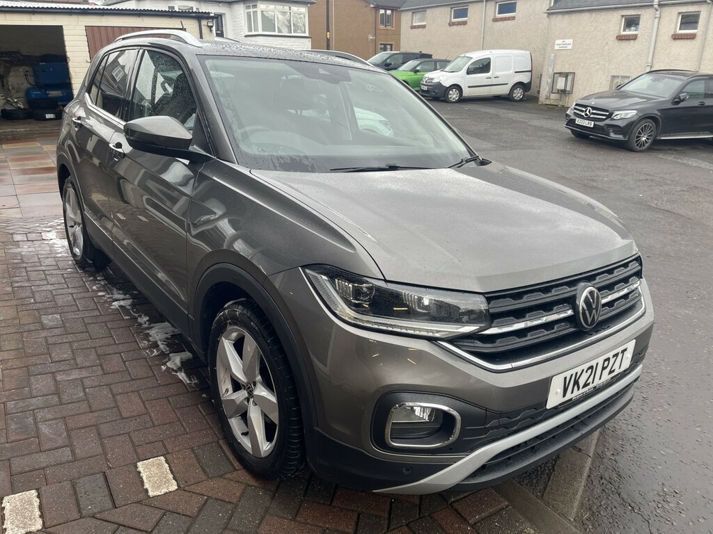 Volkswagen T-Cross Suv 1.0 Tsi Sel 2021 VK21PZT Grey #4
