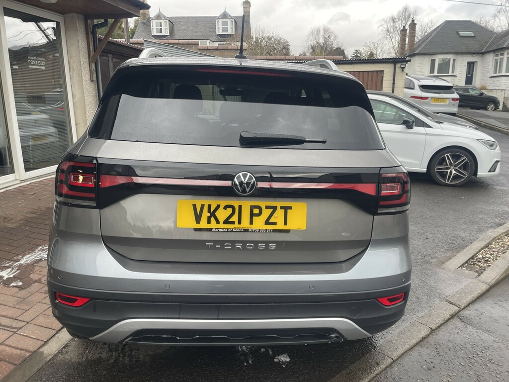 Volkswagen T-Cross Suv 1.0 Tsi Sel 2021 VK21PZT Grey #6