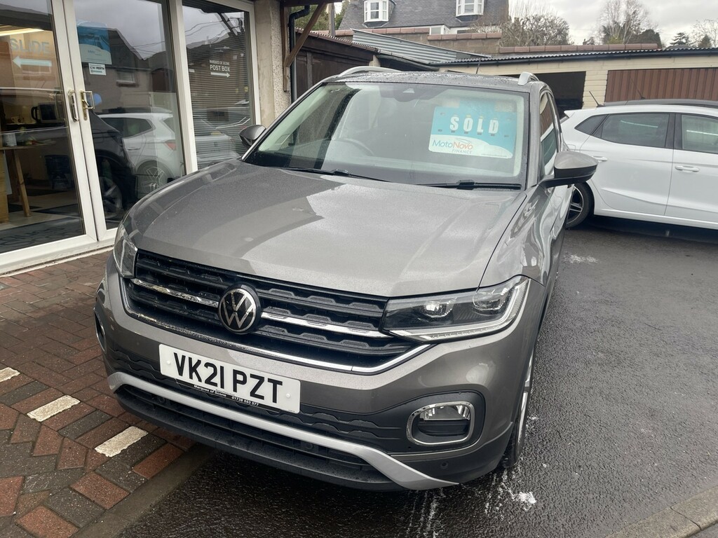 Volkswagen T-Cross Suv 1.0 Tsi Sel 2021 Grey