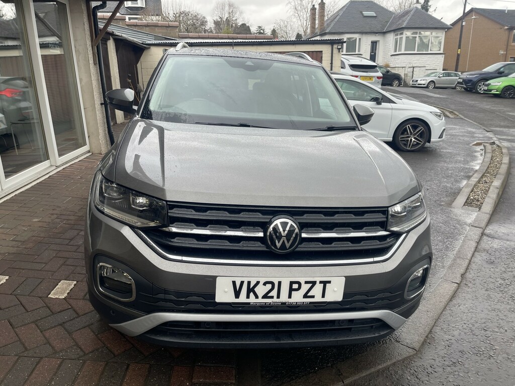 Volkswagen T-Cross Suv 1.0 Tsi Sel 2021 VK21PZT Grey #3
