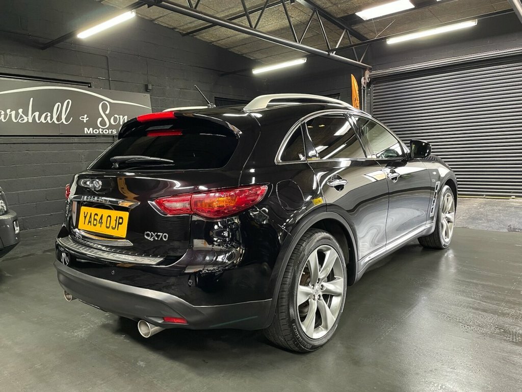 Infiniti QX70 3L Fx30d Black #5