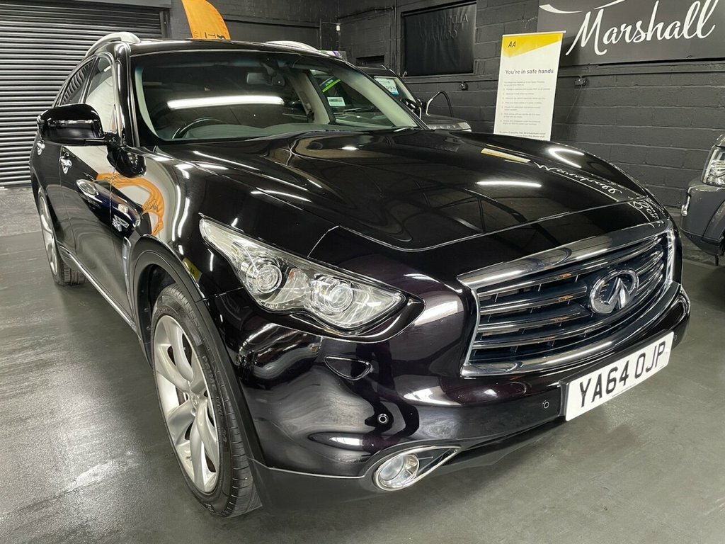 Infiniti QX70 3L Fx30d Black #2