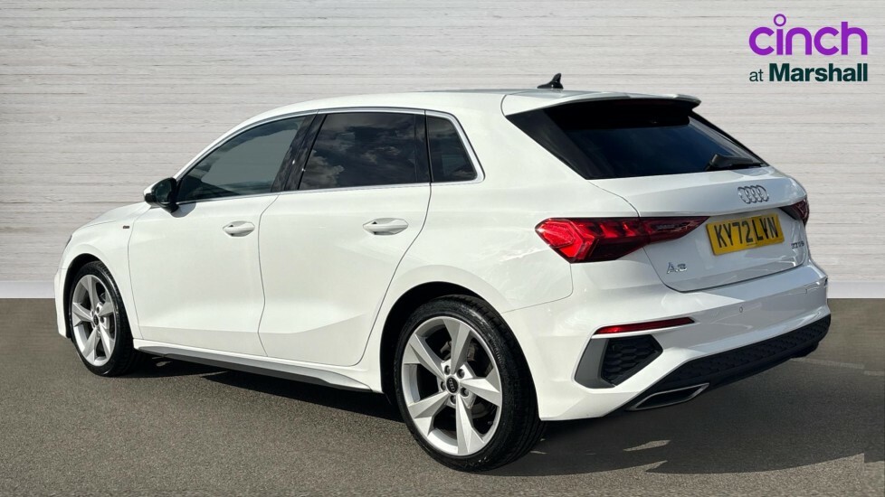 Audi A3 A3 30 Tfsi S Line KY72LVN White #5
