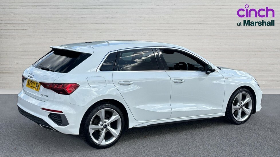 Audi A3 A3 30 Tfsi S Line KY72LVN White #3