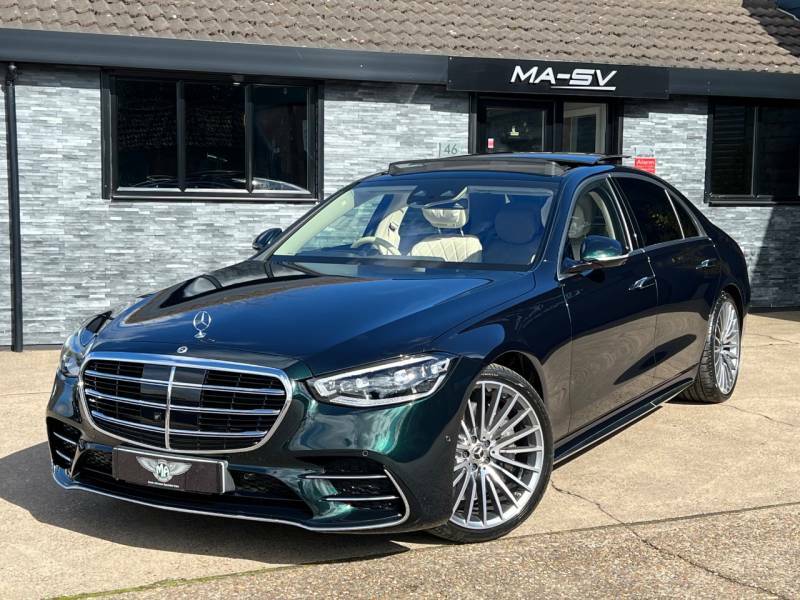 Mercedes-Benz S Class S500l Amg Line Premium Plus 4Matic 9G-tronic - Green