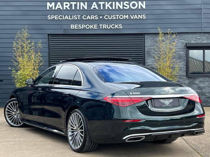 Mercedes-Benz S Class S500l Amg Line Premium Plus 4Matic 9G-tronic - Green #3