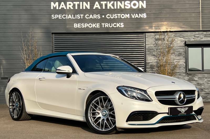Mercedes-Benz C Class C63 Ocean Blue Edition - 2017 67 CE67SXS White #4