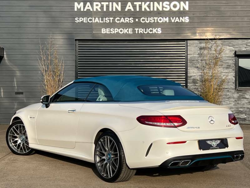 Mercedes-Benz C Class C63 Ocean Blue Edition - 2017 67 CE67SXS White #3