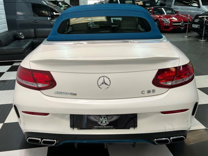 Mercedes-Benz C Class C63 Ocean Blue Edition - 2017 67 CE67SXS White #5