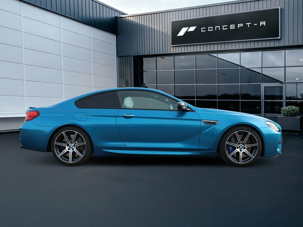 BMW M6 Coupe Blue #3