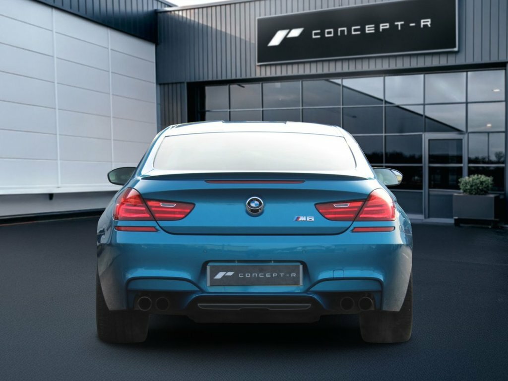 BMW M6 Coupe Blue #5