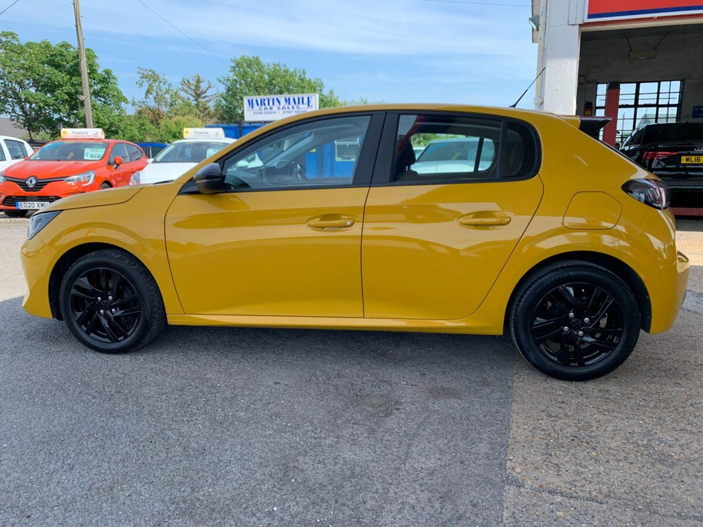 Peugeot 208 1.2 Puretech Active Premium Hatchback E LX22VXC Yellow #2