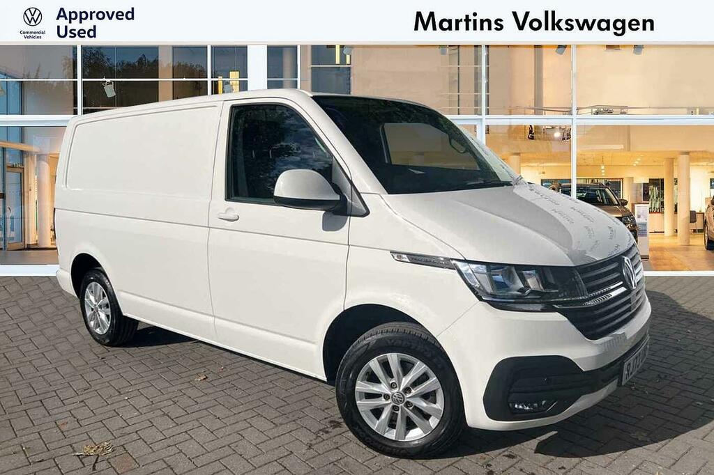 Volkswagen Transporter T30 Panel Van Highline Swb 150 Ps 2.0 Tdi 7Sp Dsg White