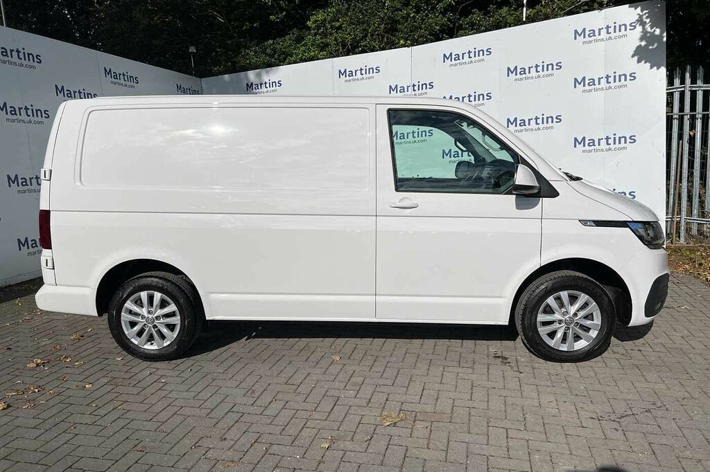 Volkswagen Transporter T30 Panel Van Highline Swb 150 Ps 2.0 Tdi 7Sp Dsg RJ73UNF White #4