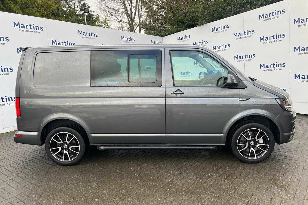 Volkswagen Transporter T32 Kombi Highline Swb 150 Ps 2.0 Tdi Bmt 7Sp Dsg BA11ACO Grey #4