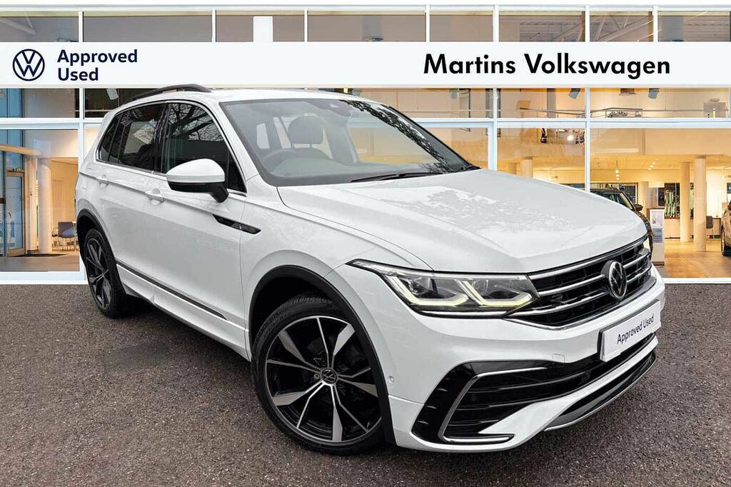 Volkswagen Tiguan 2.0 Tdi 4Motion R-line Dsg White