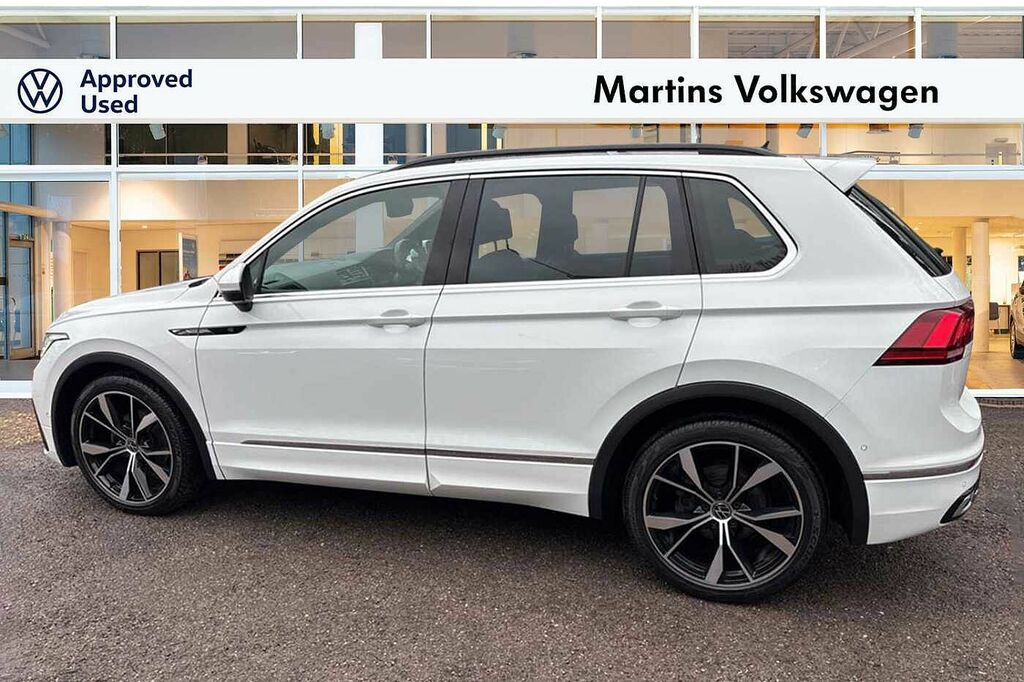 Volkswagen Tiguan 2.0 Tdi 4Motion R-line Dsg HG70MVF White #4