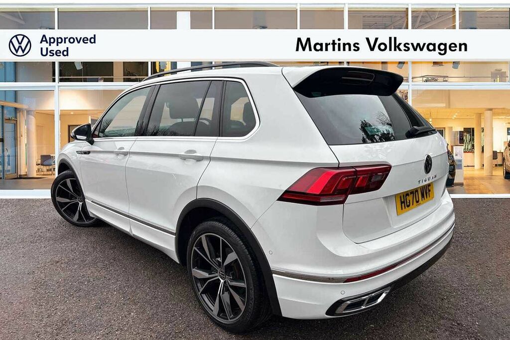 Volkswagen Tiguan 2.0 Tdi 4Motion R-line Dsg HG70MVF White #3