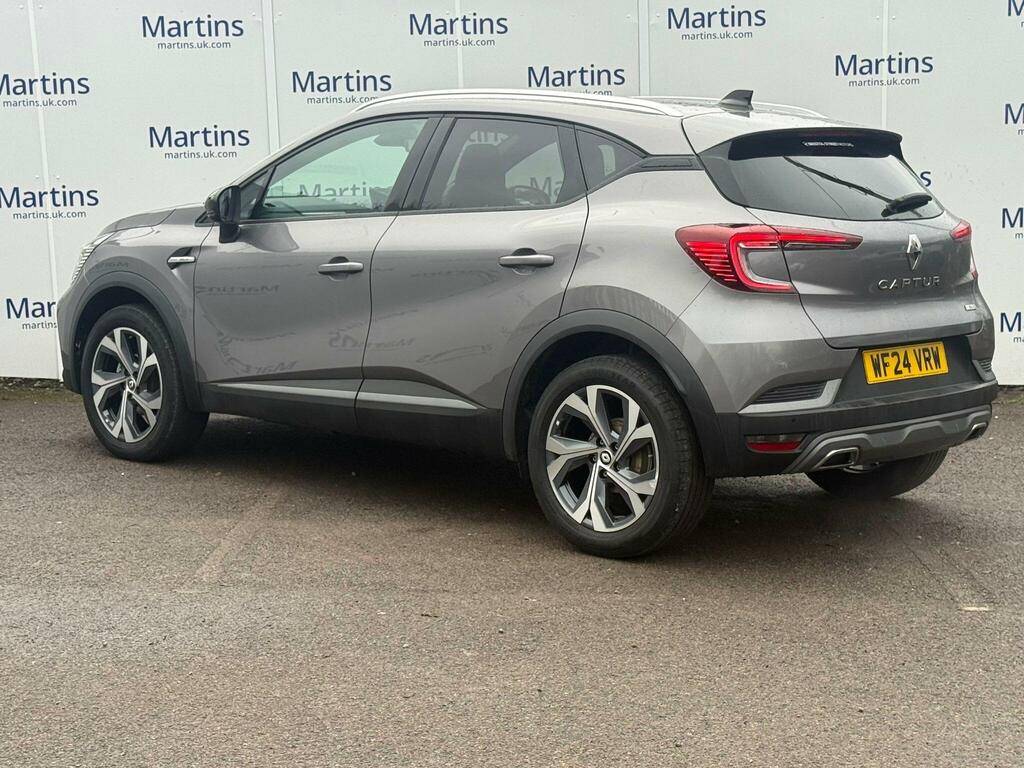 Renault Captur 1.0 Tce Rs Line Euro 6 Ss WF24VRW Grey #4