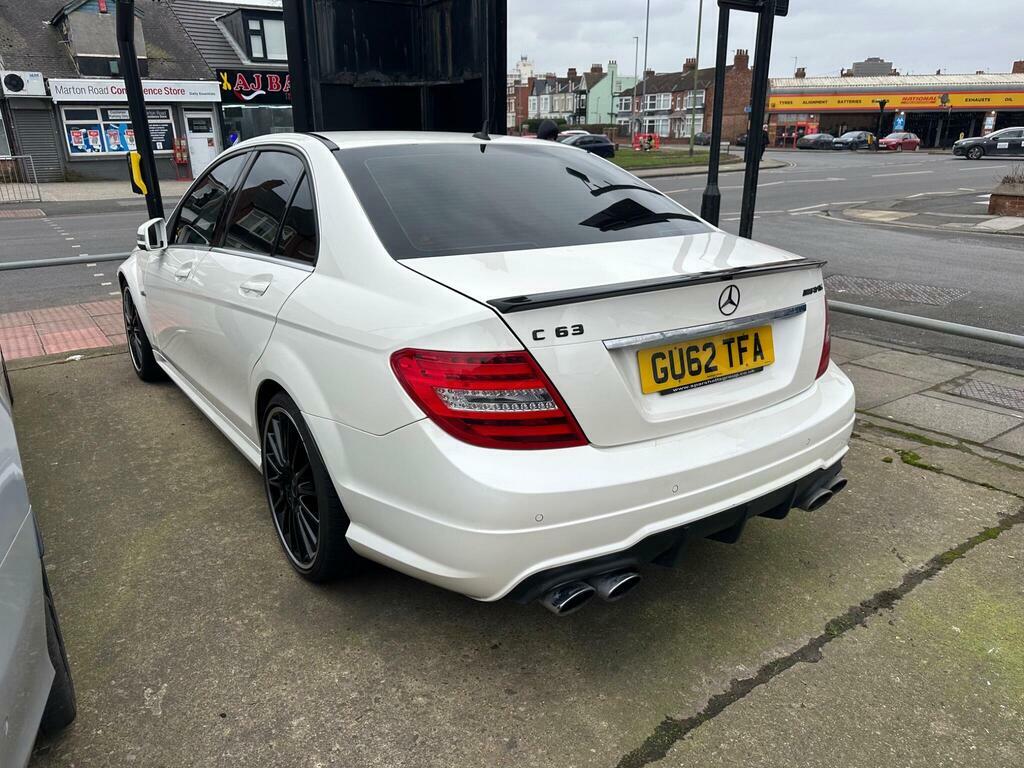 Mercedes-Benz C Class 6.3 C63 V8 Amg Spds Mct Euro 5 GU62TFA White #3