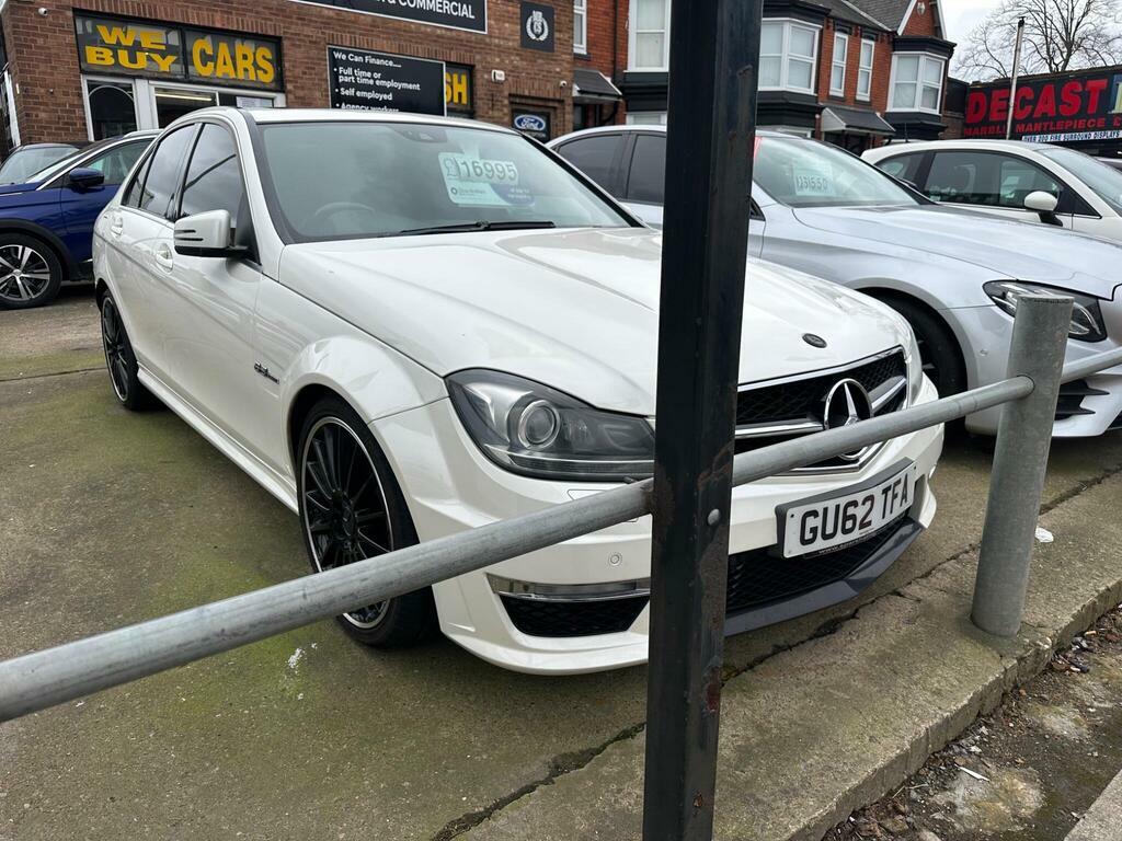 Mercedes-Benz C Class 6.3 C63 V8 Amg Spds Mct Euro 5 White