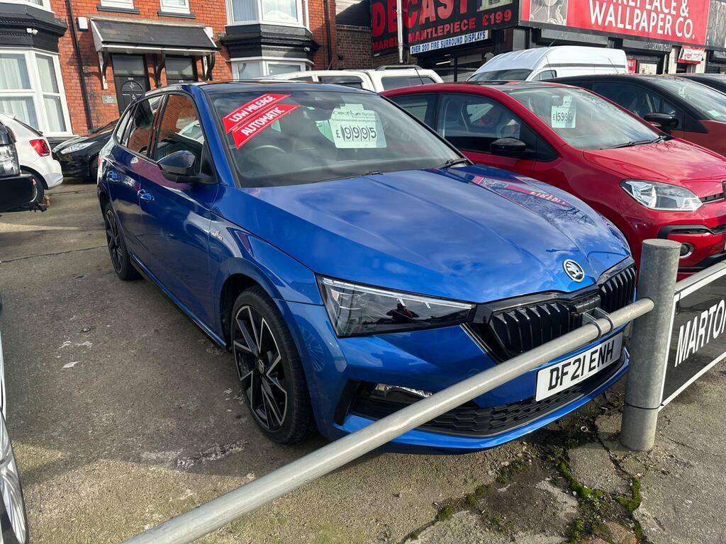 Skoda Scala 1.5 Tsi Monte Carlo Dsg Euro 6 S S Blue