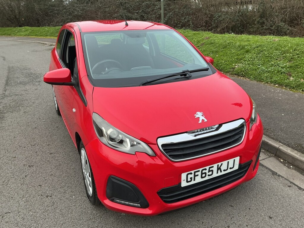 Peugeot 108 1.0 Active GF65KJJ Red #4