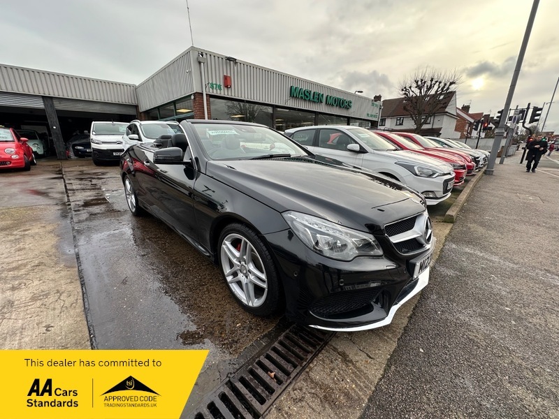 Mercedes-Benz E Class E220 Bluetec Amg Line Black
