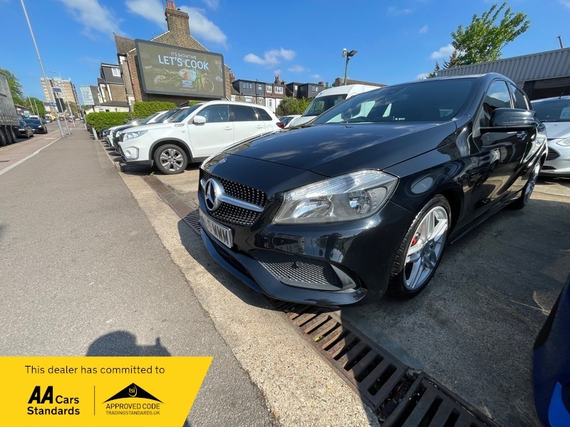 Mercedes-Benz A Class A 180 Amg Line BP66WWM Black #2